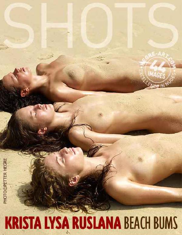 Krista Lysa Ruslana beach bums