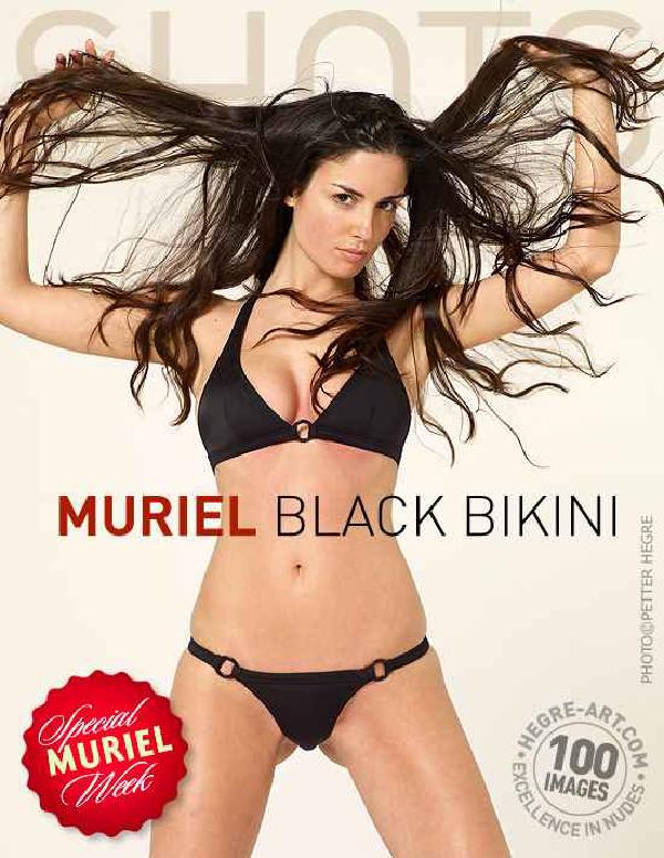 Muriel Black bikini